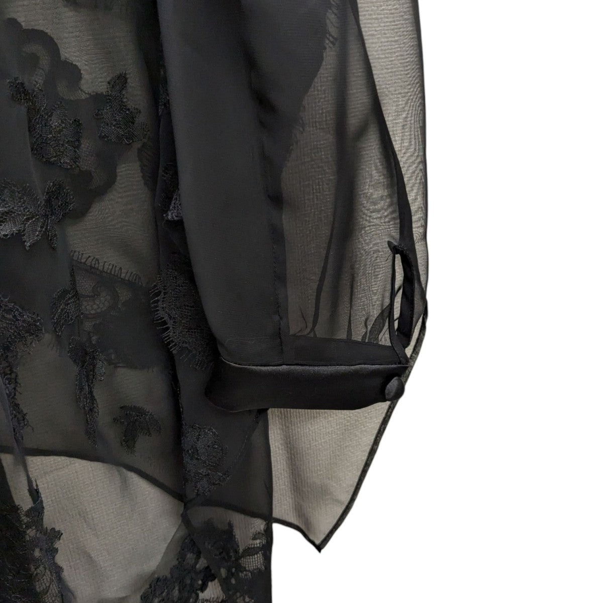 sacai(サカイ) シアーシャツ20-05325 20-05325 ブラック サイズ