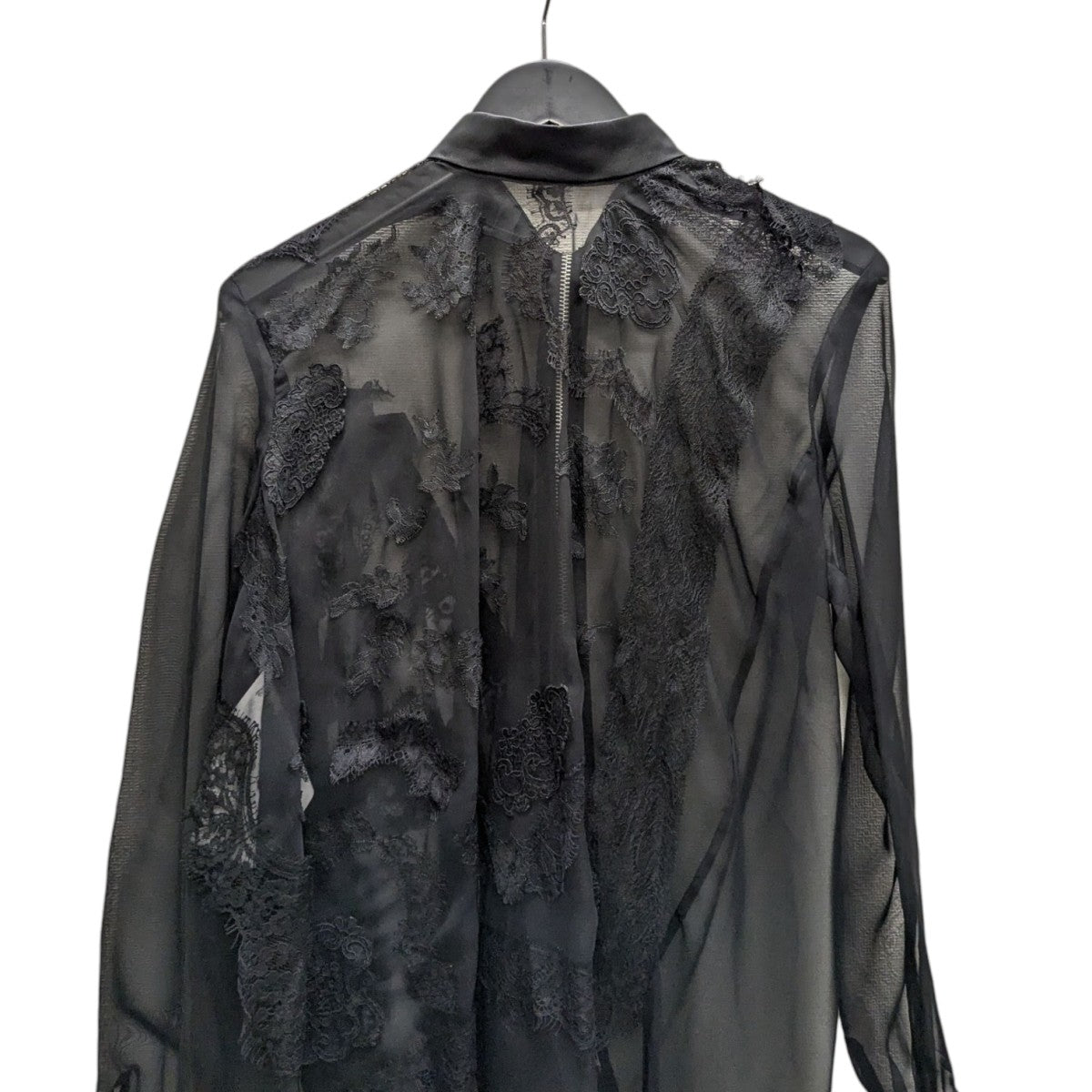 sacai(サカイ) シアーシャツ20-05325 20-05325 ブラック サイズ