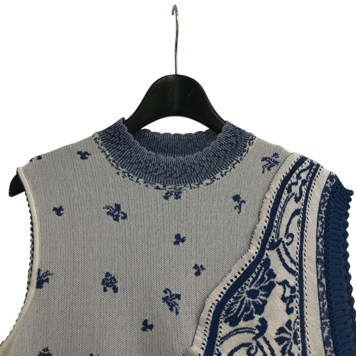 Mame Kurogouchi 24SS ニット mame kurogouchi(マメクロゴウチ) 24SS「Asymmetric Pattern