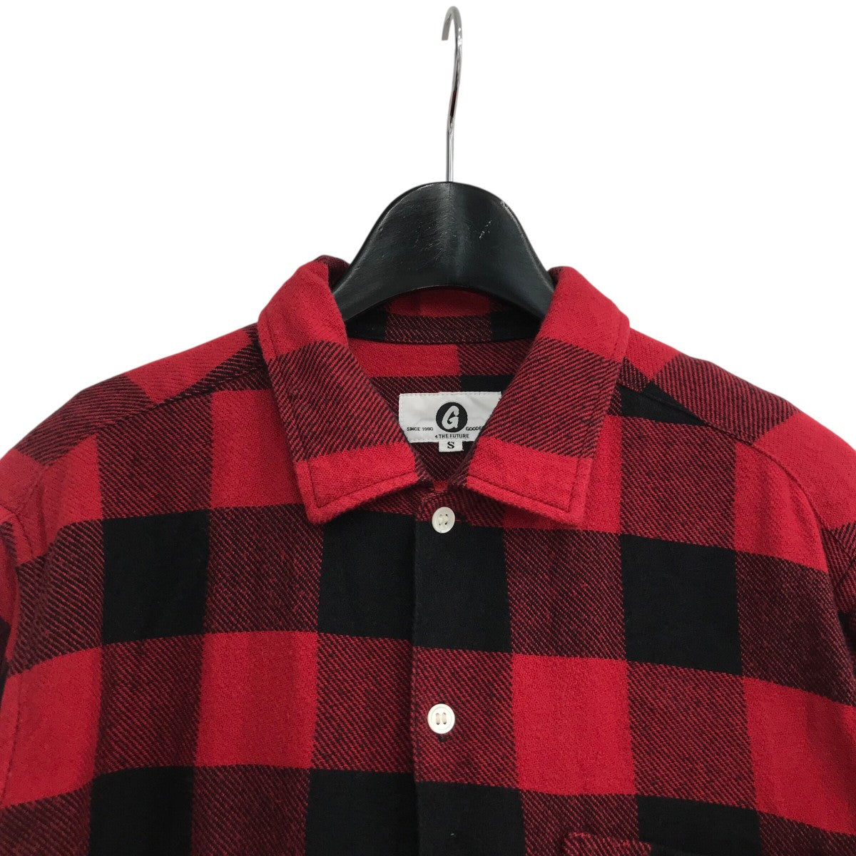 GoodEnough 左胸 GE クラシックロゴ ポロシャツ グッドイナフ 赤 GoodEnough 左胸 GE クラシックロゴ ポロシャツ グッドイナフ 赤