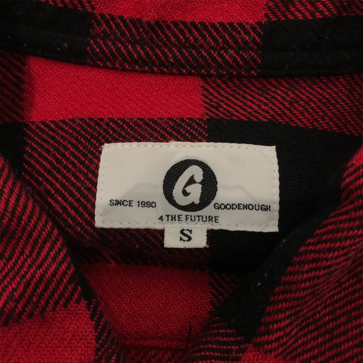 GOODENOUGH バッファローチェックシャツGE 153019 古着・中古-5枚目のアイテム画像