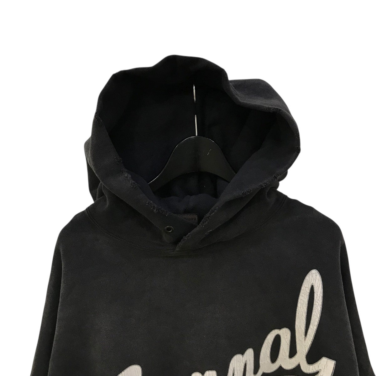 セントマイケル　fear of god パーカー SAINT MICHAEL/セントマイケル/FG_HOODIE / SNT OF GOD / BLACK