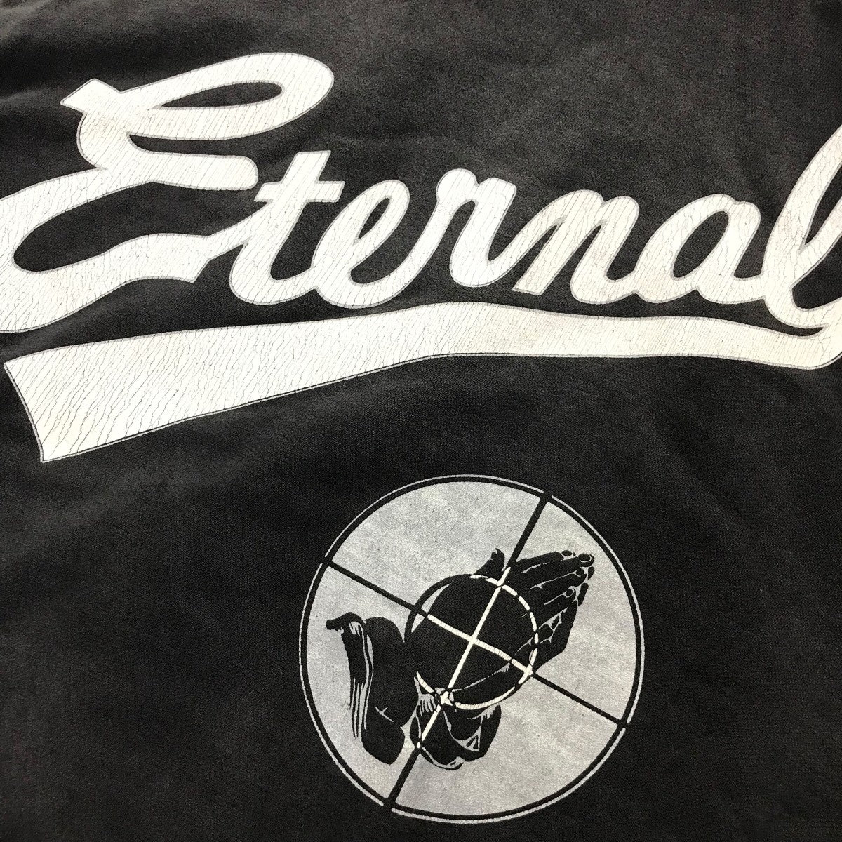 SAINT MICHAEL×FEAR OF GOD 「FG HOODIE SNT OF GOD BLK」ヴィンテージ