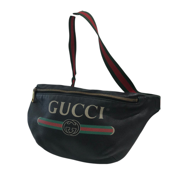 GUCCI(グッチ) ロゴプリント クロスボディバッグ493869 493869