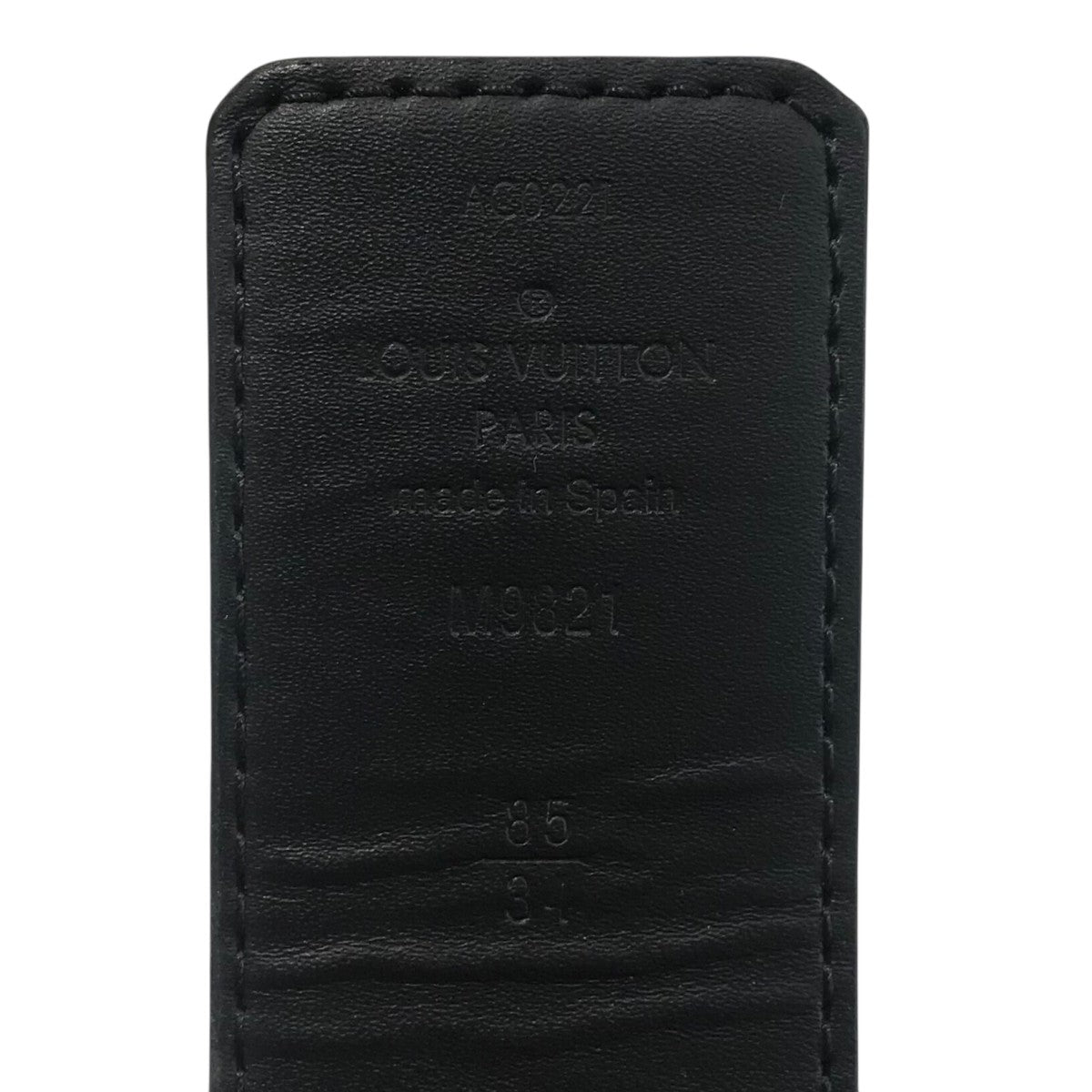 LVベルトイニシャル 40MM モノグラムM9821S （現行品） LOUIS VUITTON(ルイヴィトン) ベルト・LV イニシャル 40MM