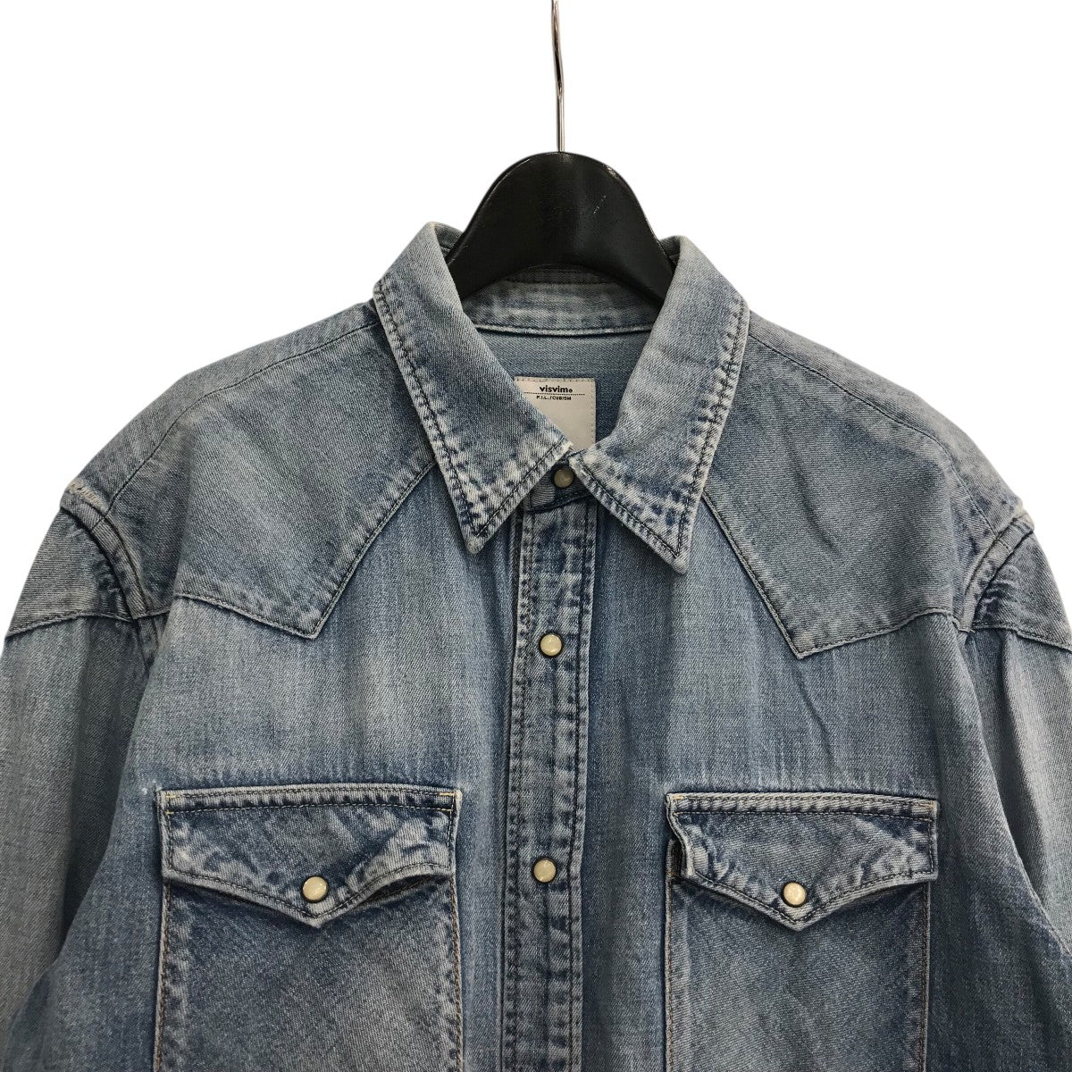 visvim デニムウエスタンシャツ　サイズ2 VISVIM(ビズビム) デニムウエスタンシャツ インディゴ サイズ 2