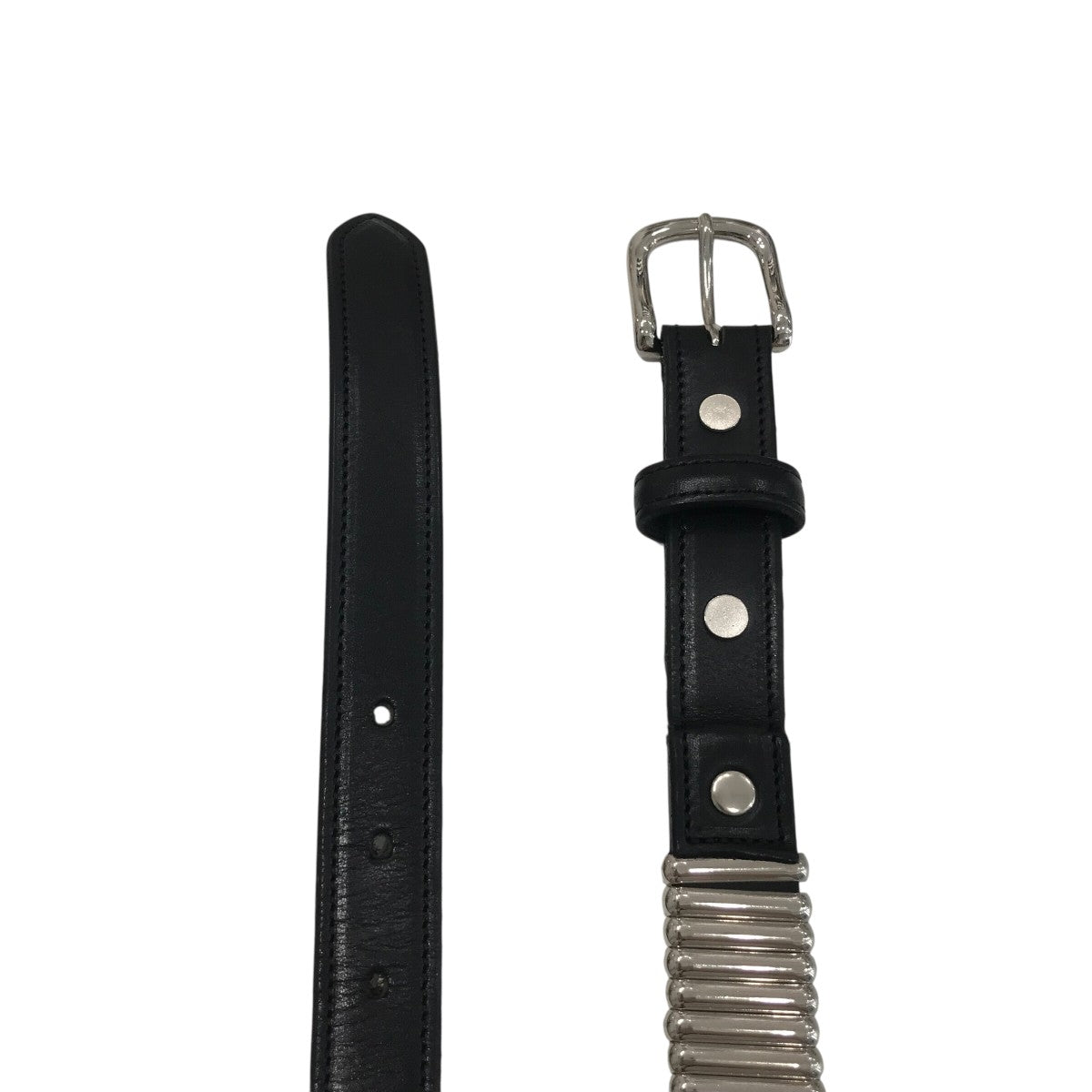 ジョンローレンスサリバンの革製ベルト LEATHER PIN BUCKLE BELT（ベルト）｜JOHN LAWRENCE SULLIVAN
