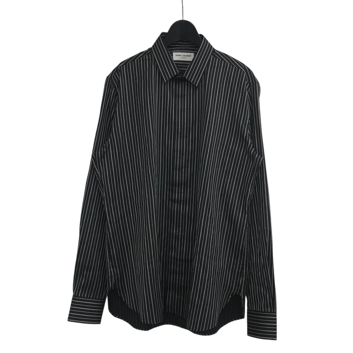 Saint Laurent Paris(サンローランパリ) ストライプシルクシャツ