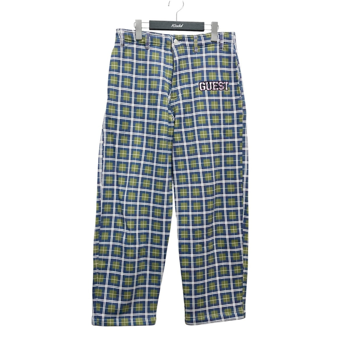 SPECIAL GUEST(スペシャルゲスト) チェック柄イージーパンツSG24AW 13