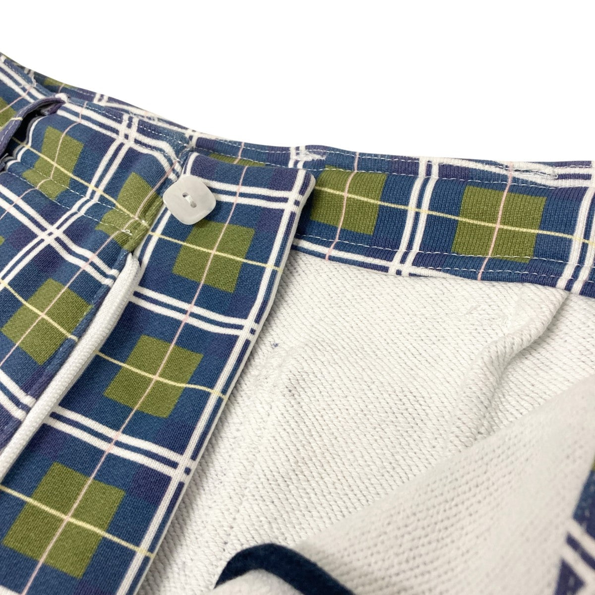 フェノメノン 15SS チェック柄 スウェット イージーパンツ フェノメノン 15SS チェック柄 スウェット イージーパンツ