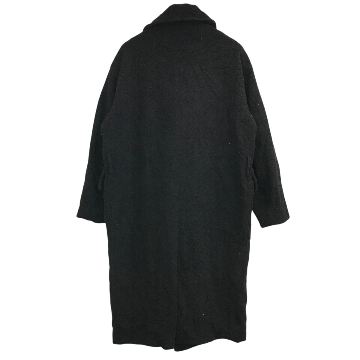 「Faded Napping Melton Pencil Coat」ナッピング加工ダブルコート1253 90 001