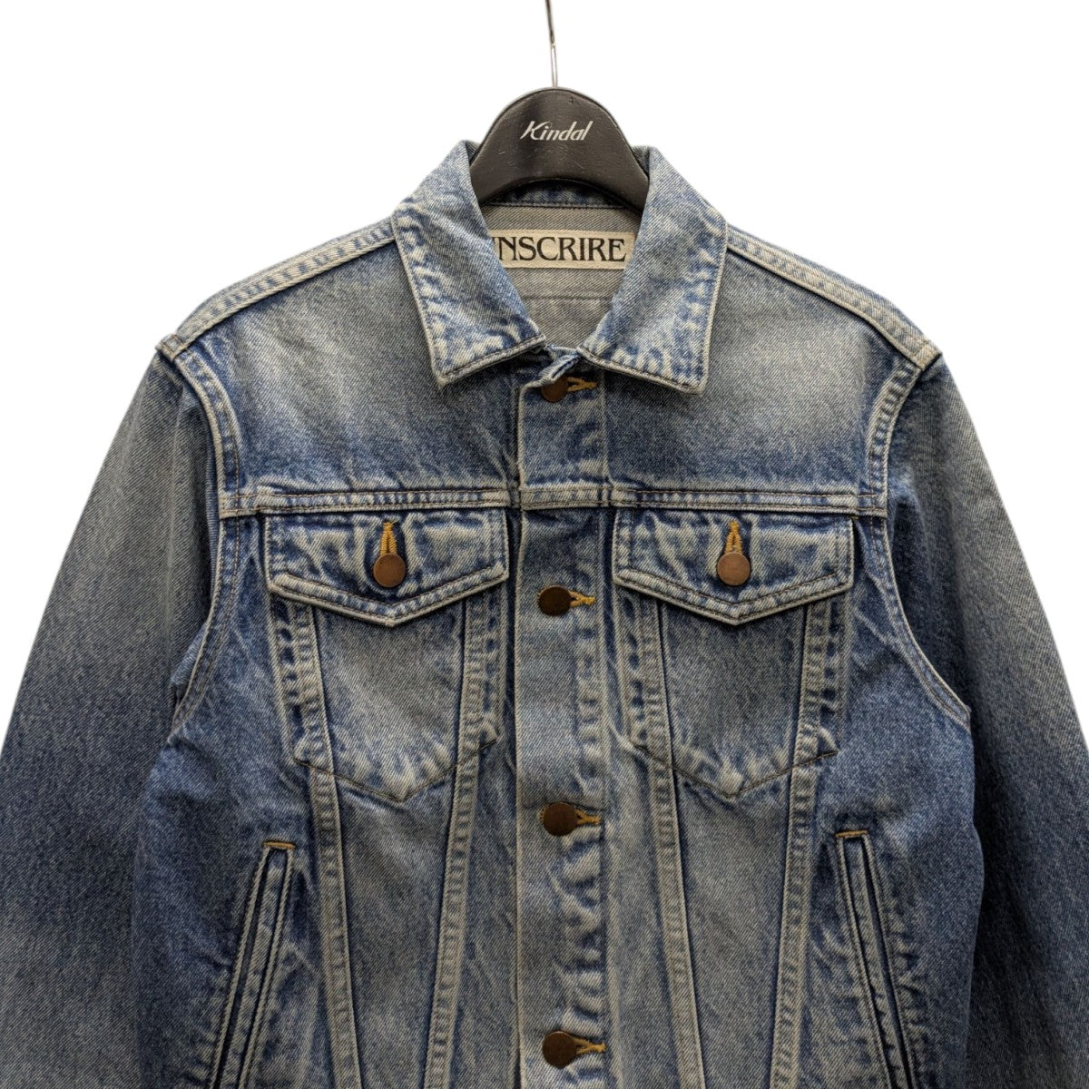 Re様　デニムジャケット　INSCRIRE　アンスクリア 【美品】 INSCRIRE(アンスクリア)｜デニム ジャケット/ブルーユーズド の