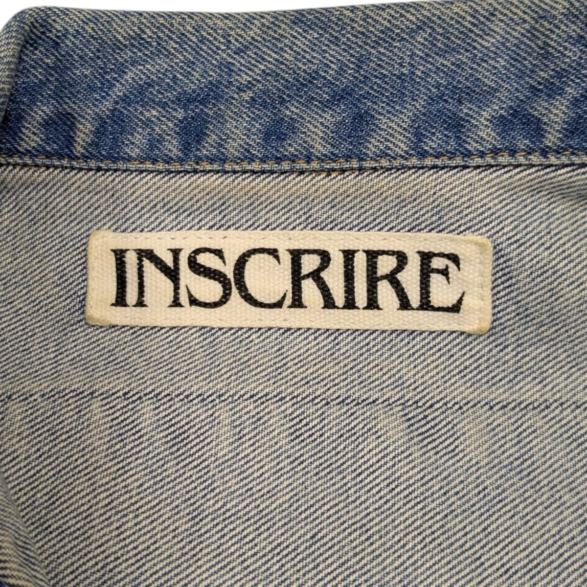 INSCRIRE デニムジャケットID-JK29A 古着・中古-7枚目のアイテム画像