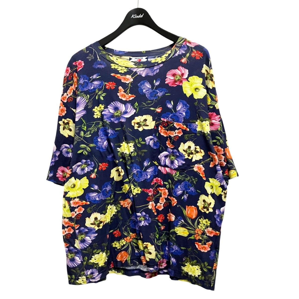Flower Big Teeフラワー総柄TシャツSC2010 TS02