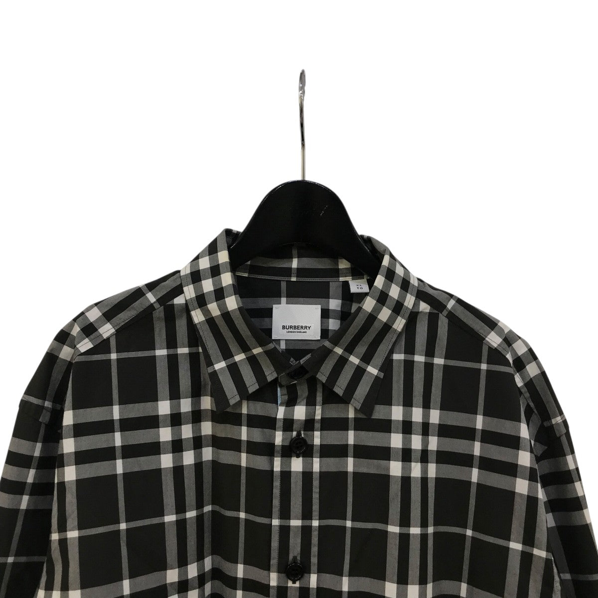 BURBERRY(バーバリー) チェックシャツ8029879 8029879 グレー