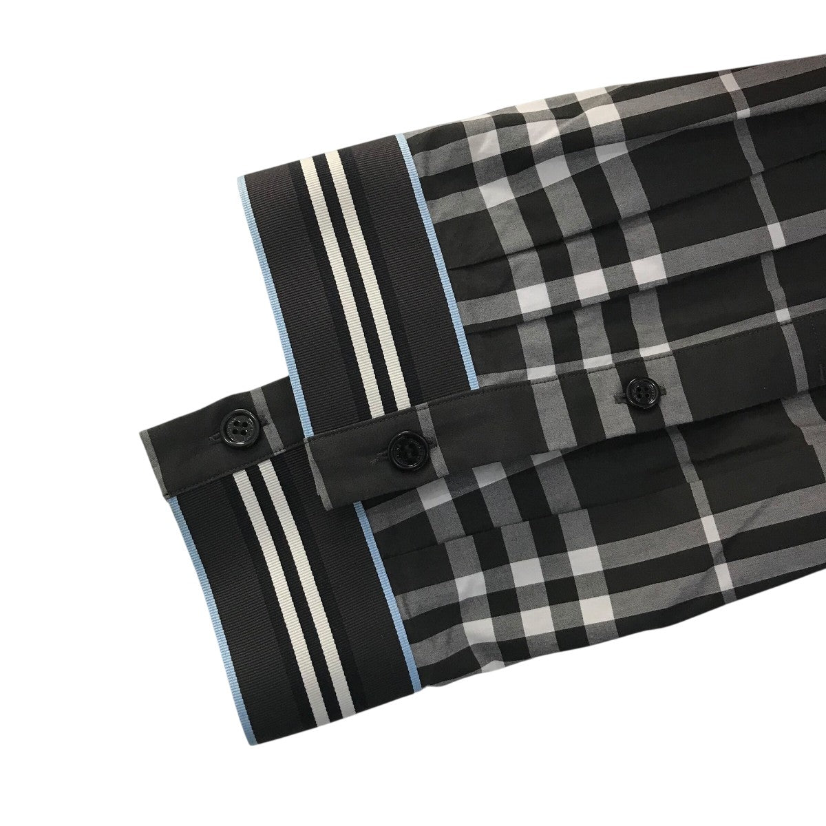 BURBERRY チェッククルーネックTシャツ 【関税込】 Burberry チェックパッチ Tシャツ | ホワイト | FARFETCH JP