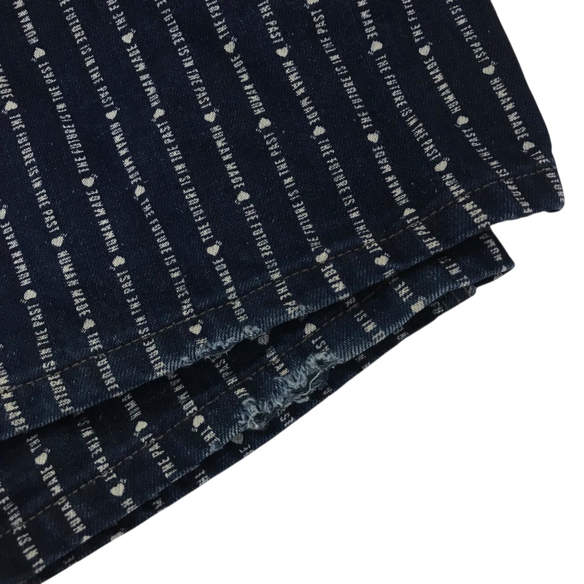 HUMAN MADE(ヒューマンメイド) 「WABASH WORK PANTS」ロゴストライプ