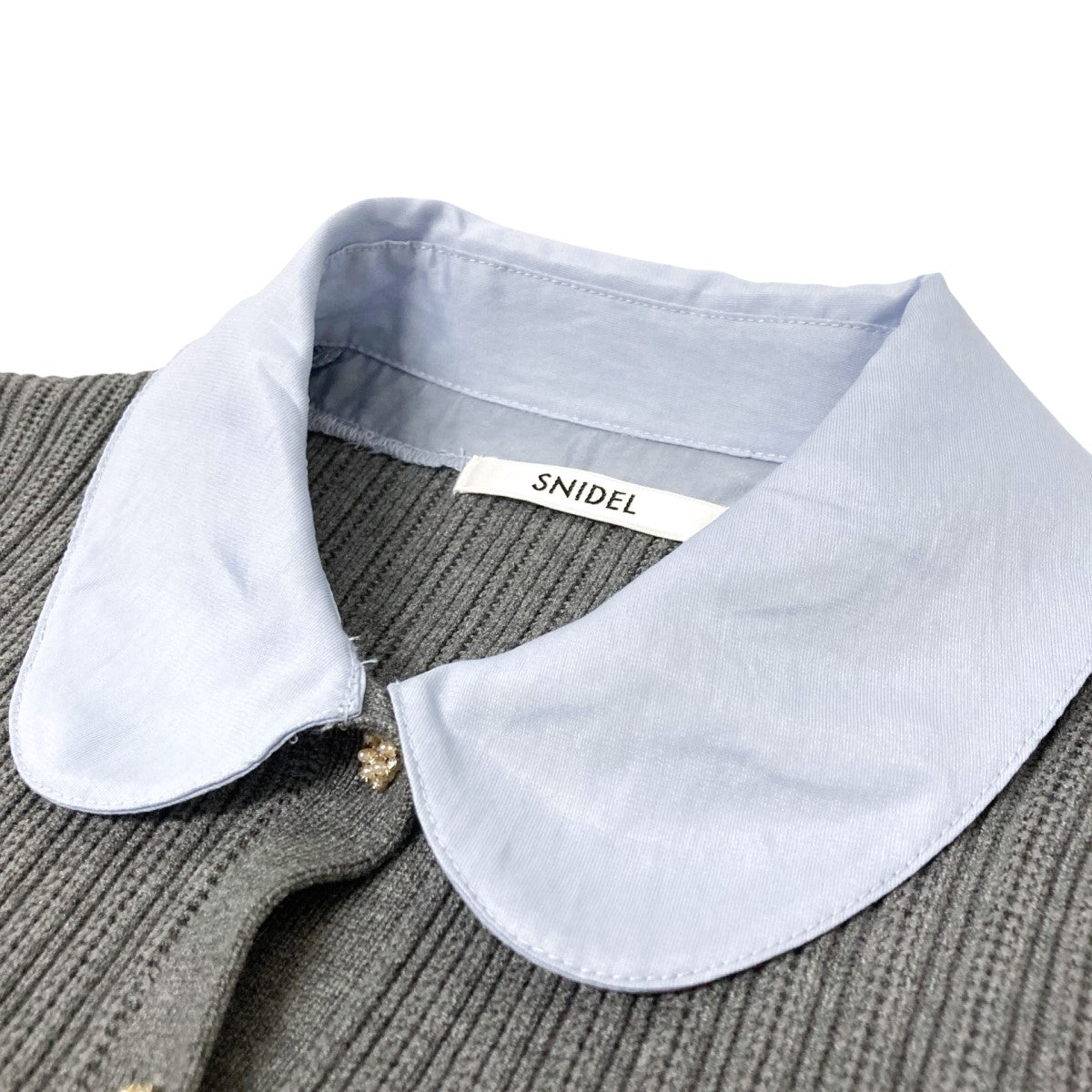 【匿名配送】snidel フリルニットトップス USAGI ONLINE限定】フリルニットトップス（ニット）｜SNIDEL