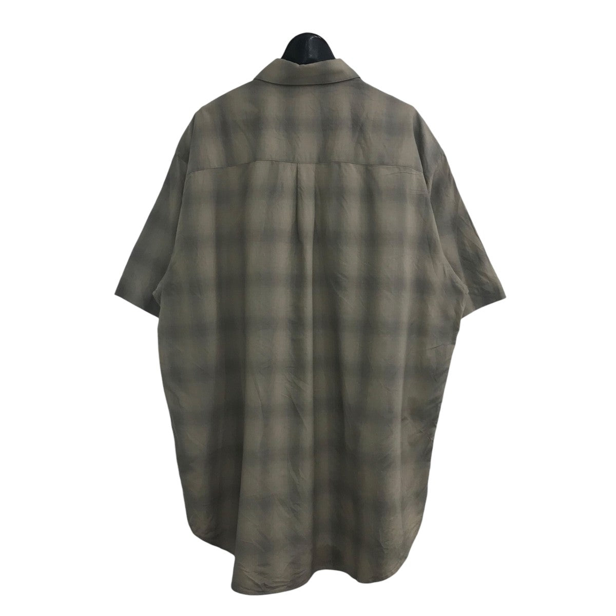 ssstein(シュタイン) 25SS「C R CHECK OVERSIZED SS SHIRT