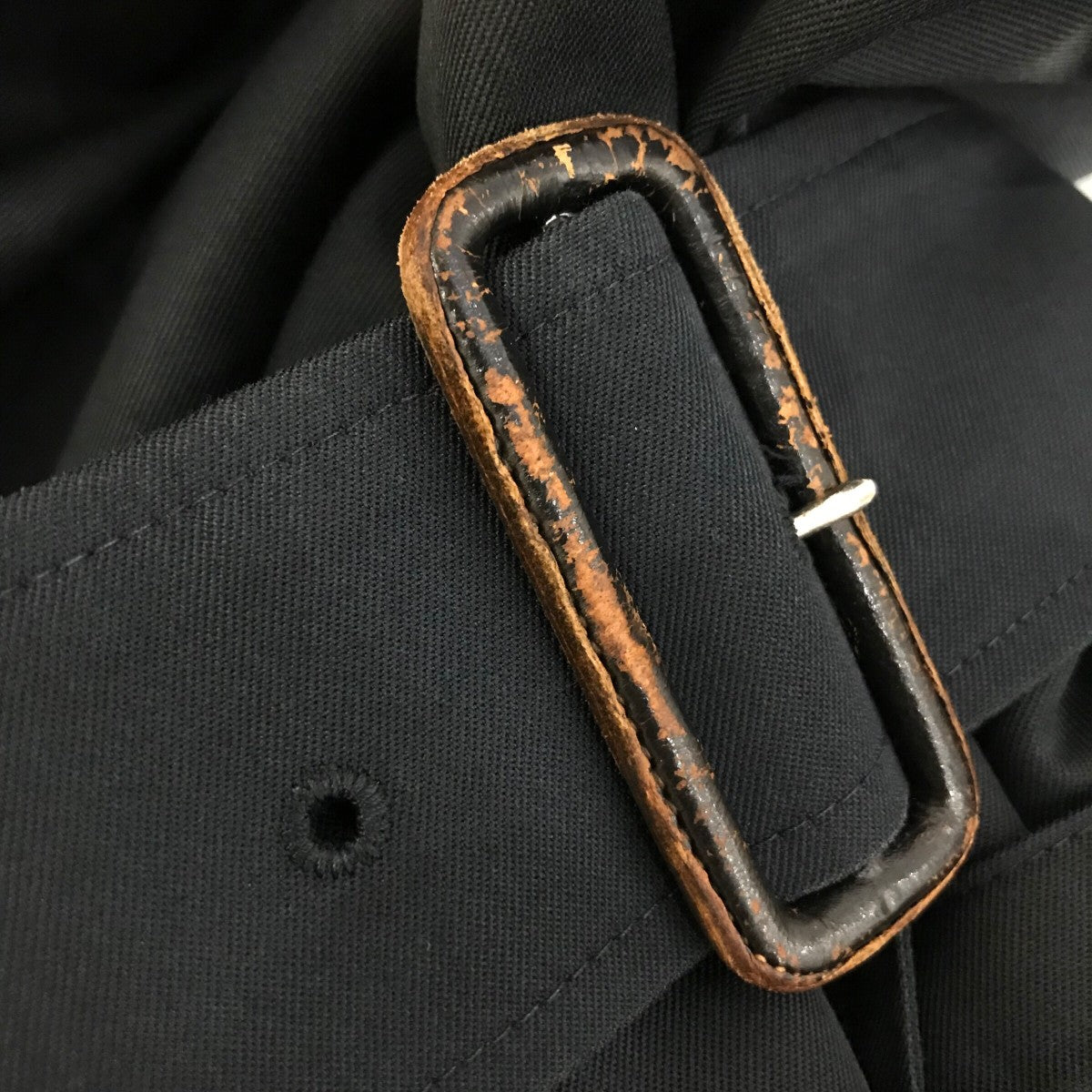 【美品】 バーバリー トレンチコート ライナー付き ネイビー XL 236 BURBERRY(バーバリー) ライナー付トレンチコート ネイビー