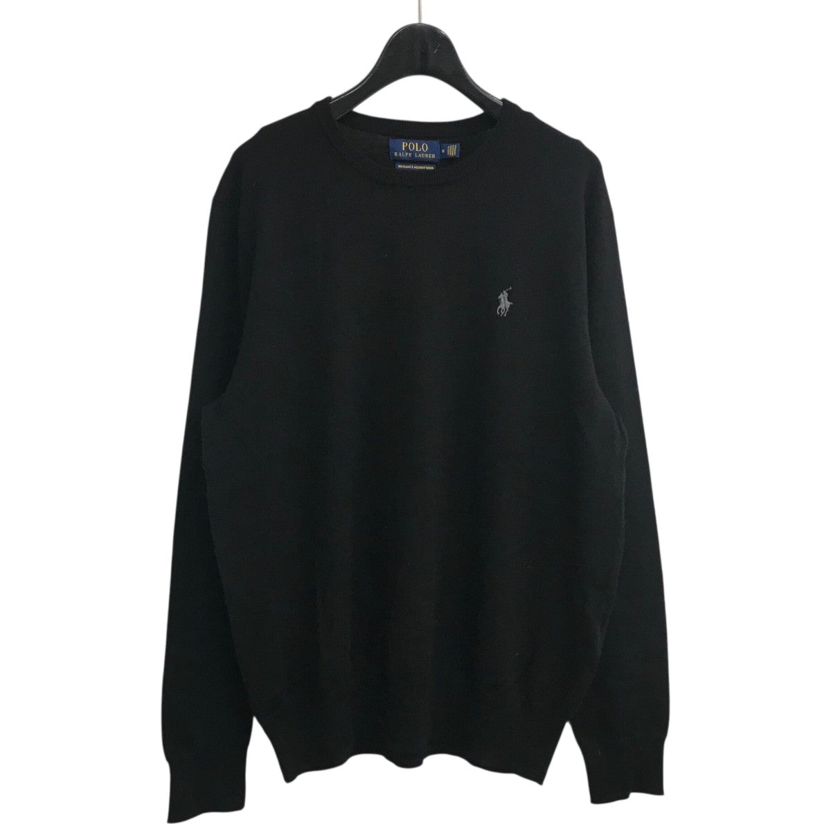 Lauren Ralph Lauren ローレンラルフローレン タートルネック モヘアニット セーター ブラック(レディース XL)中古 古着 U1095 Lauren Ralph Lauren ローレンラルフローレン タートルネック