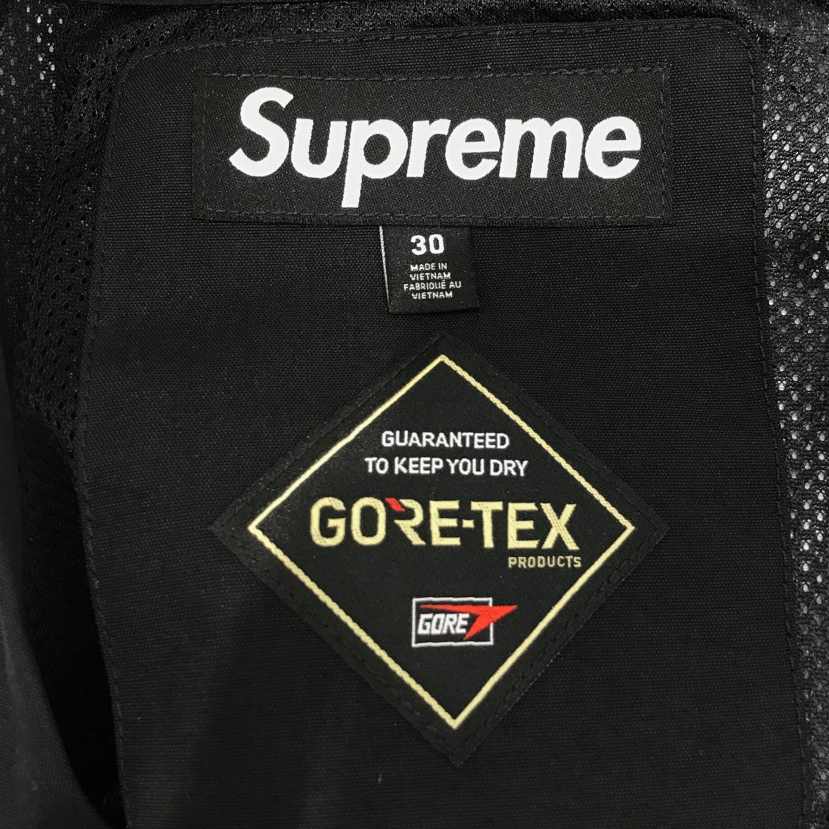 supreme 21ss ワイドスラックス　ブラック　シュプリーム　古着 Supreme(シュプリーム) 25SS「GORE-TEX Stripe Pant」ゴアテック
