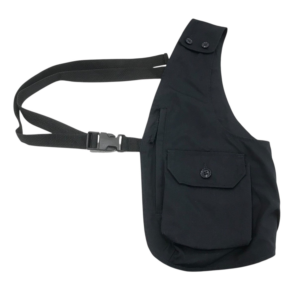 ＜ENGINEERED GARMENTS＞ SHOULDER VEST/ベスト Engineered Garments Gray & Off-White Shoulder Vest