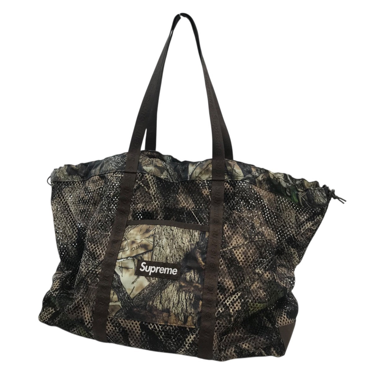 Supreme 25SS「Mesh Tote Bag」メッシュトートバッグ 古着・中古-1枚目のアイテム画像