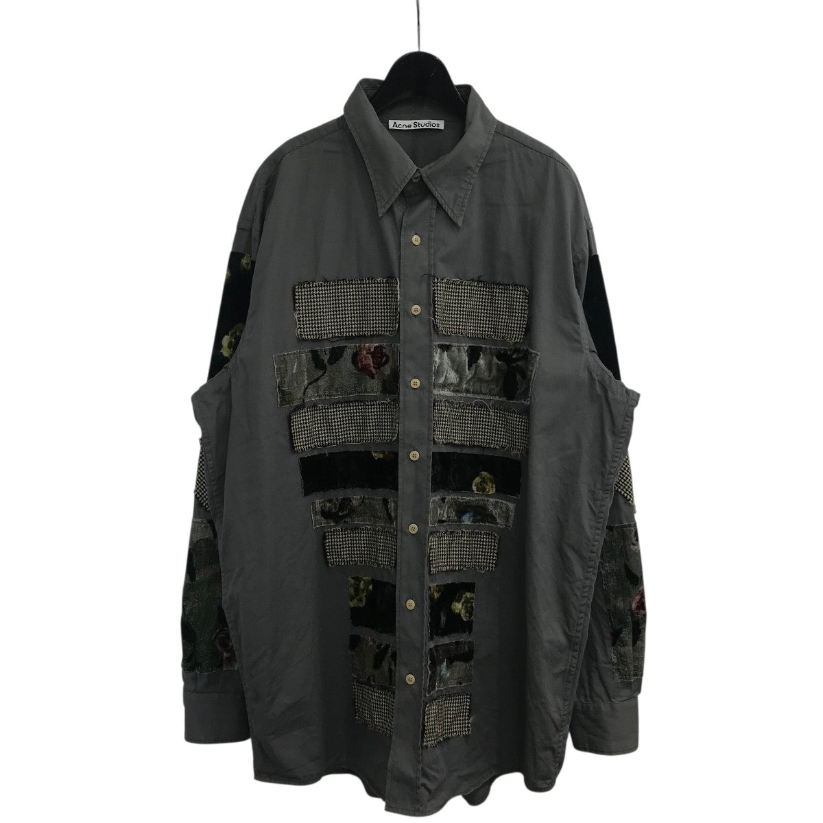 ACNE STUDIOS(アクネストゥディオズ) パッチワークシャツFN MN