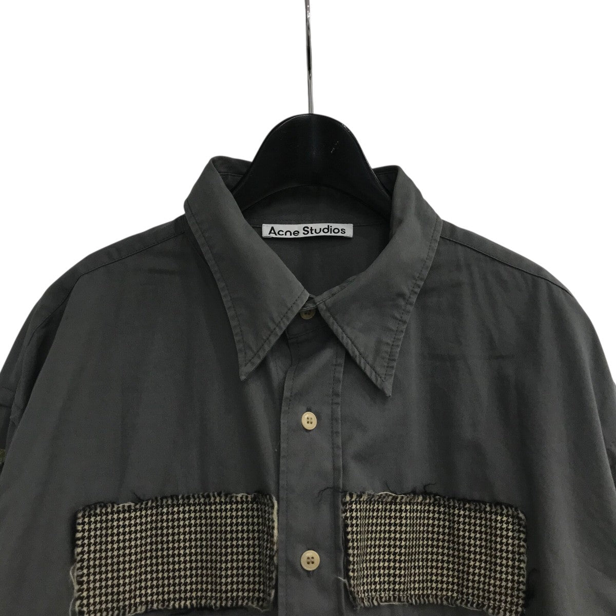 ACNE STUDIOS(アクネストゥディオズ) パッチワークシャツFN MN