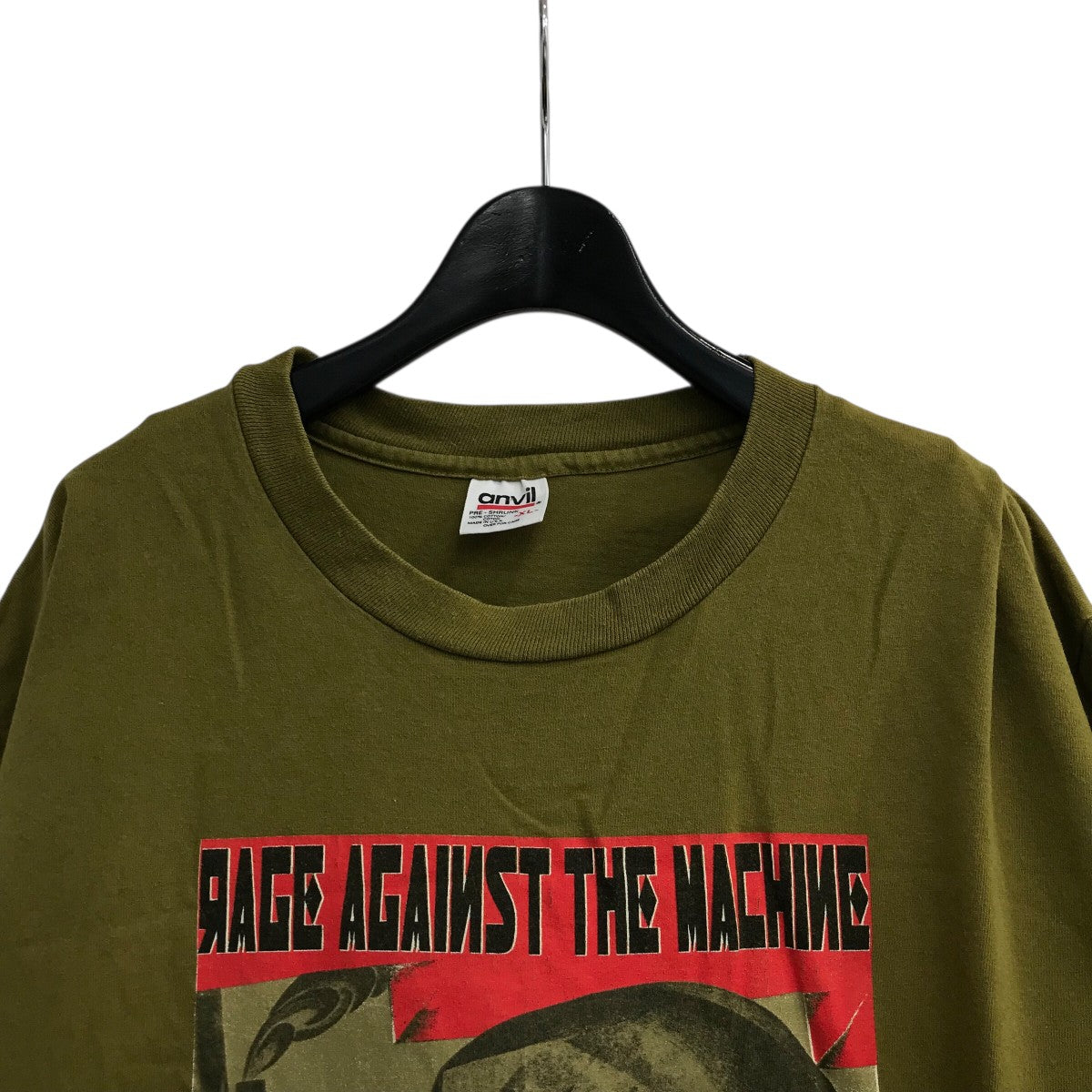 90s「RAGE AGAINST THE MACHINE」プリントTシャツ
