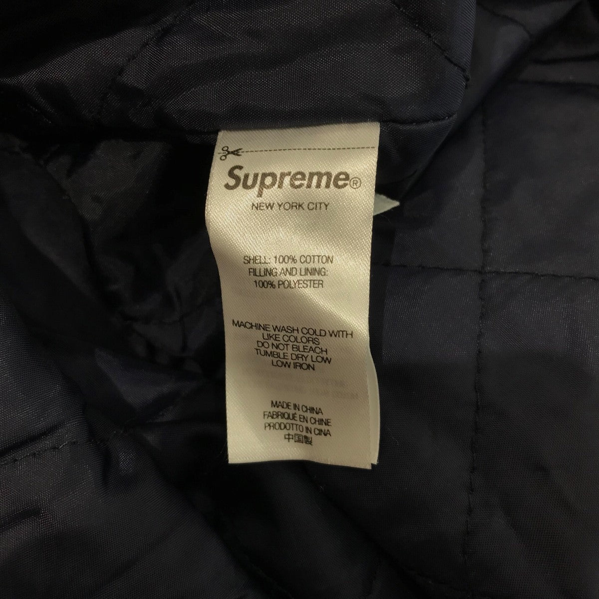 Supreme(シュプリーム) 24AW「Quilted Plaid Shirt」中綿