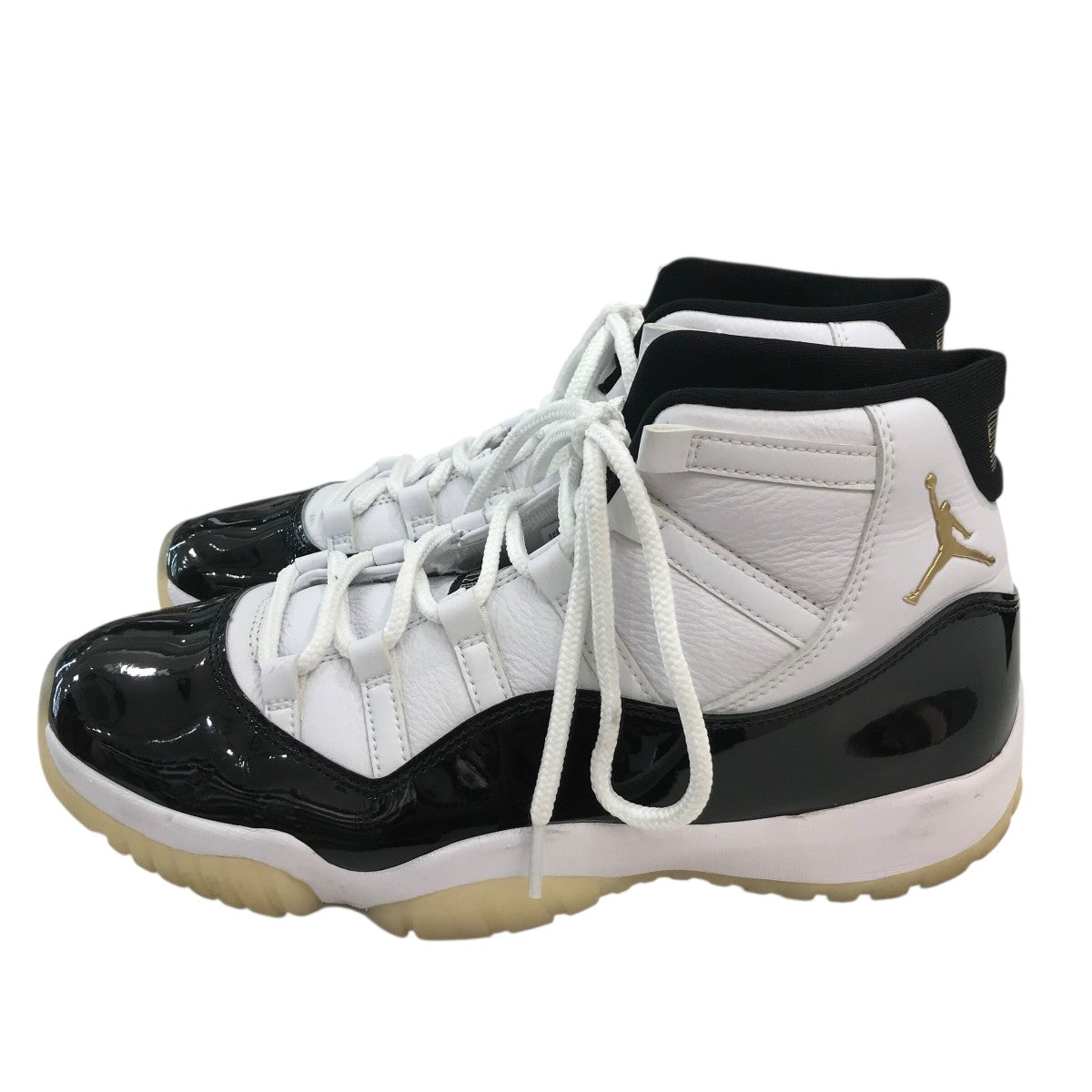 NIKE AIR JORDAN 11 HIカット Nike Air Jordan 11 Low OG XI Retro White Cement Grey size