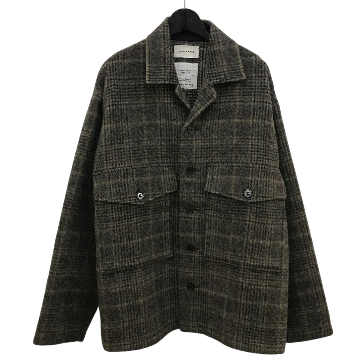 MARKAWARE(マーカウェア) 「CPO SHIRTS ORGANIC SUFFOLK TWEED