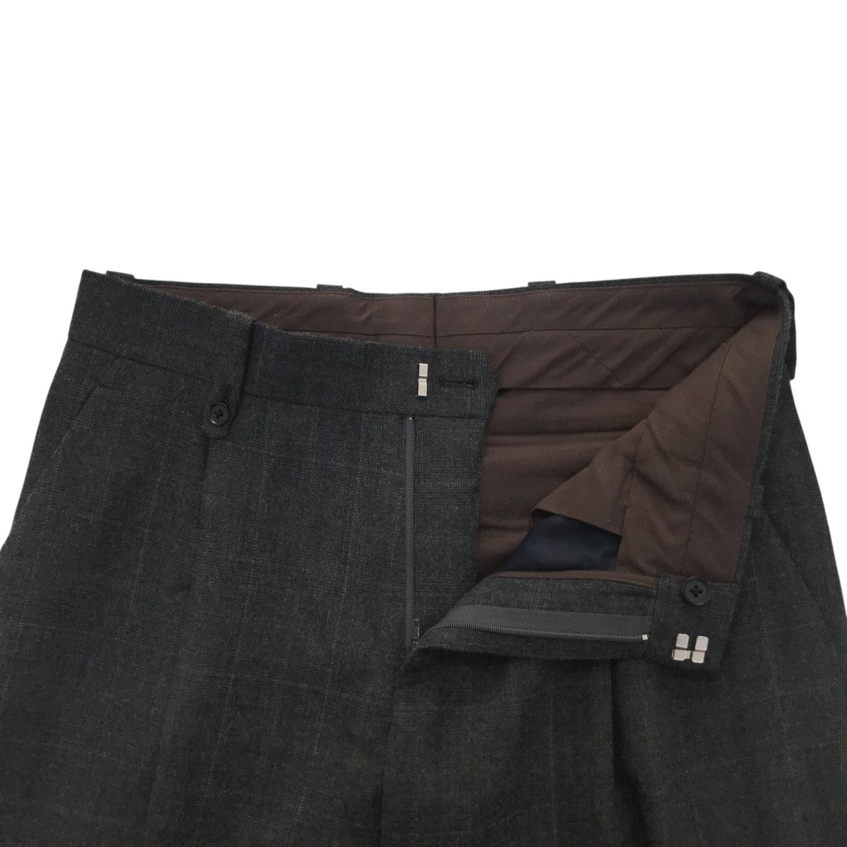KOLOR(カラー) 22AWスラックス22WCM P14113 22WCM P14113 グレー