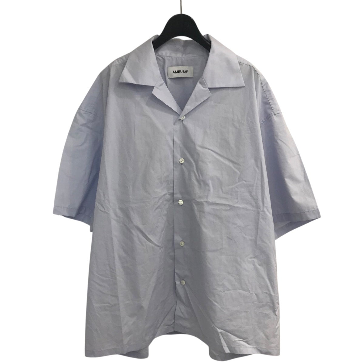 AMBUSH オーバーサイズ　オープンカラー　シャツ　半袖　ブランドロゴ入り 楽天市場】【中古】AMBUSH 「BACK LOGO PRINT SHIRT」 ロゴ