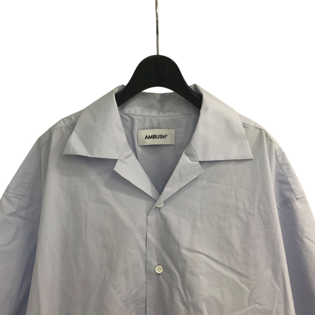 AMBUSH オーバーサイズ　オープンカラー　シャツ　半袖　ブランドロゴ入り 楽天市場】【中古】AMBUSH 「BACK LOGO PRINT SHIRT」 ロゴ