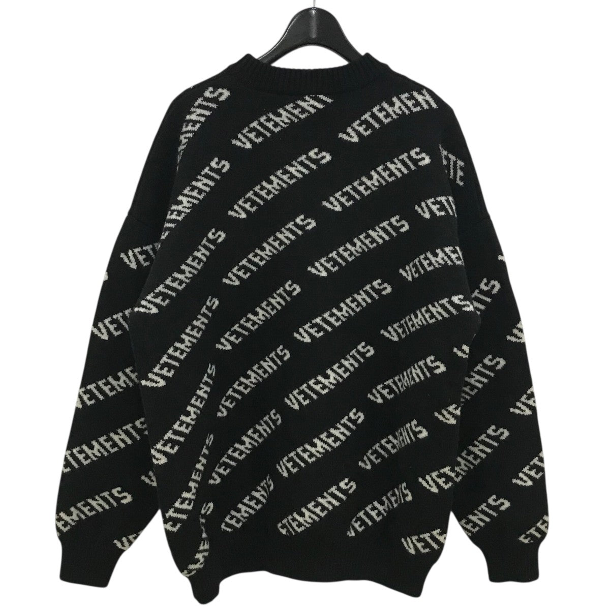 【VETEMENTS】ビッグバーコード スウェットシャツ VETEMENTS ヴェトモン VL12TR140B VTMNTS BARCODE Sweatshirt