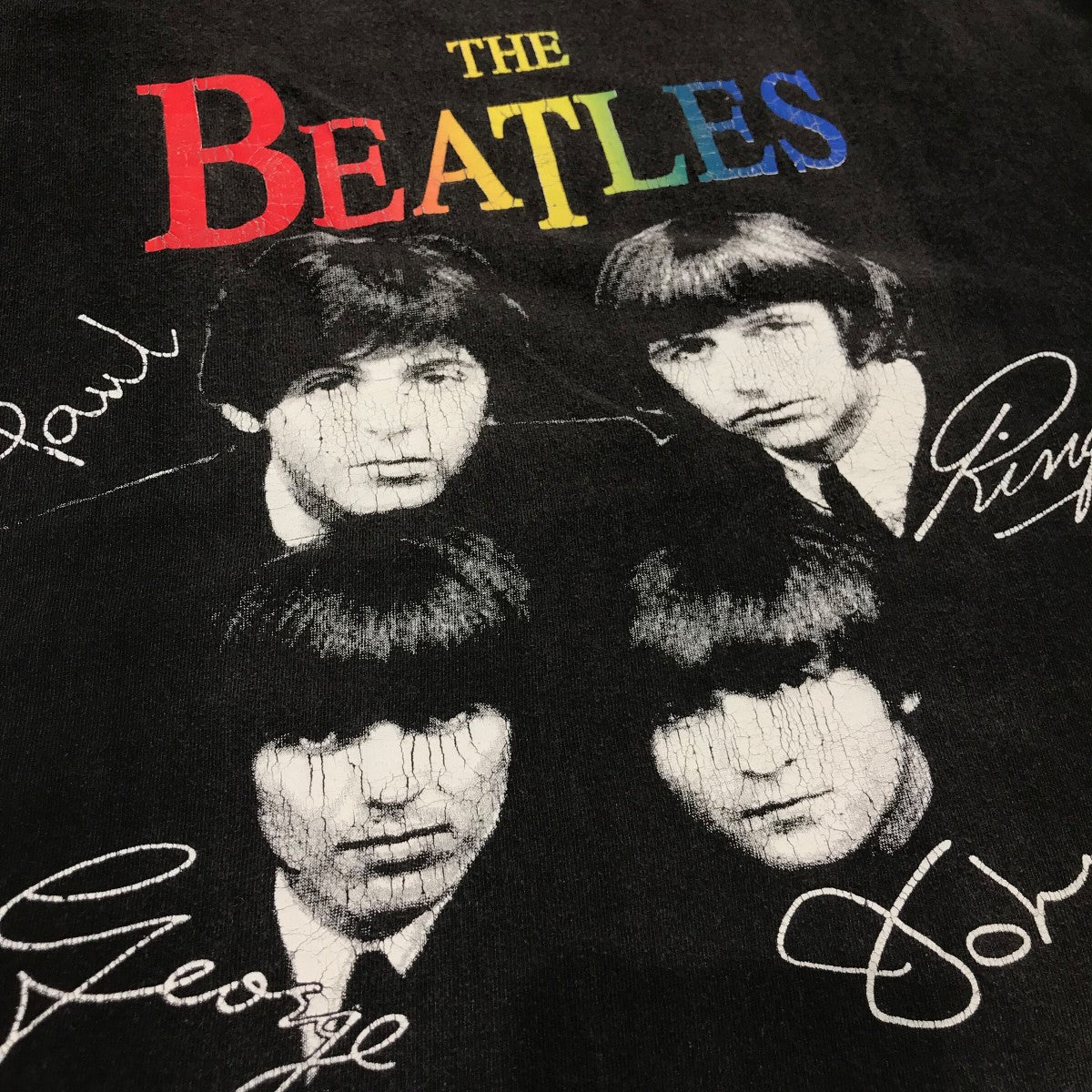NO BRAND 00sTHE BEATLES Tシャツ 古着・中古-5枚目のアイテム画像