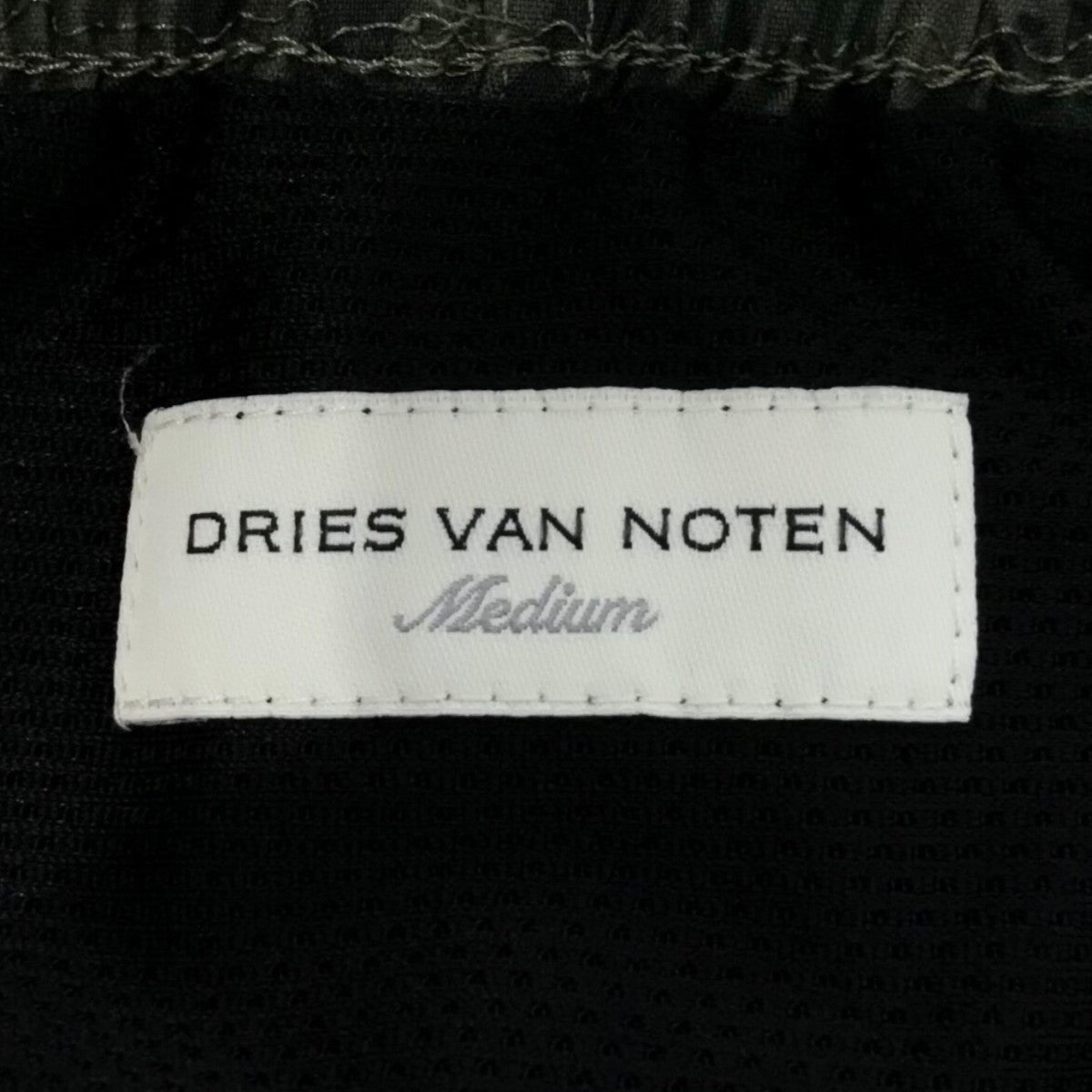 DRIES VAN NOTEN(ドリスヴァンノッテン) 総柄ショーツ グリーン