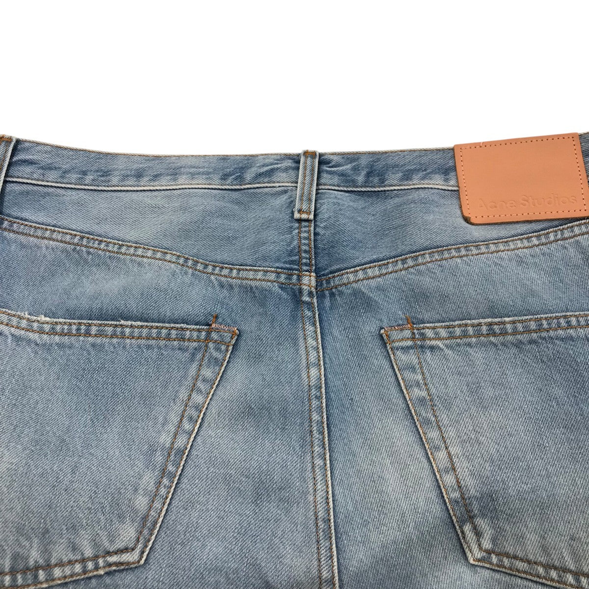 Acne Studios 2003 グレー ストレートデニムパンツ ACNE STUDIOS(アクネストゥディオズ) 2003「Light Blue Vintage