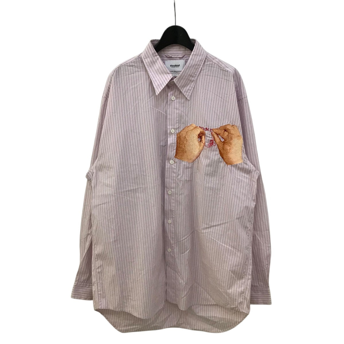 doublet(ダブレット) 22AW「HAND EMBROIDERY PHOTO STITCH SHIRT
