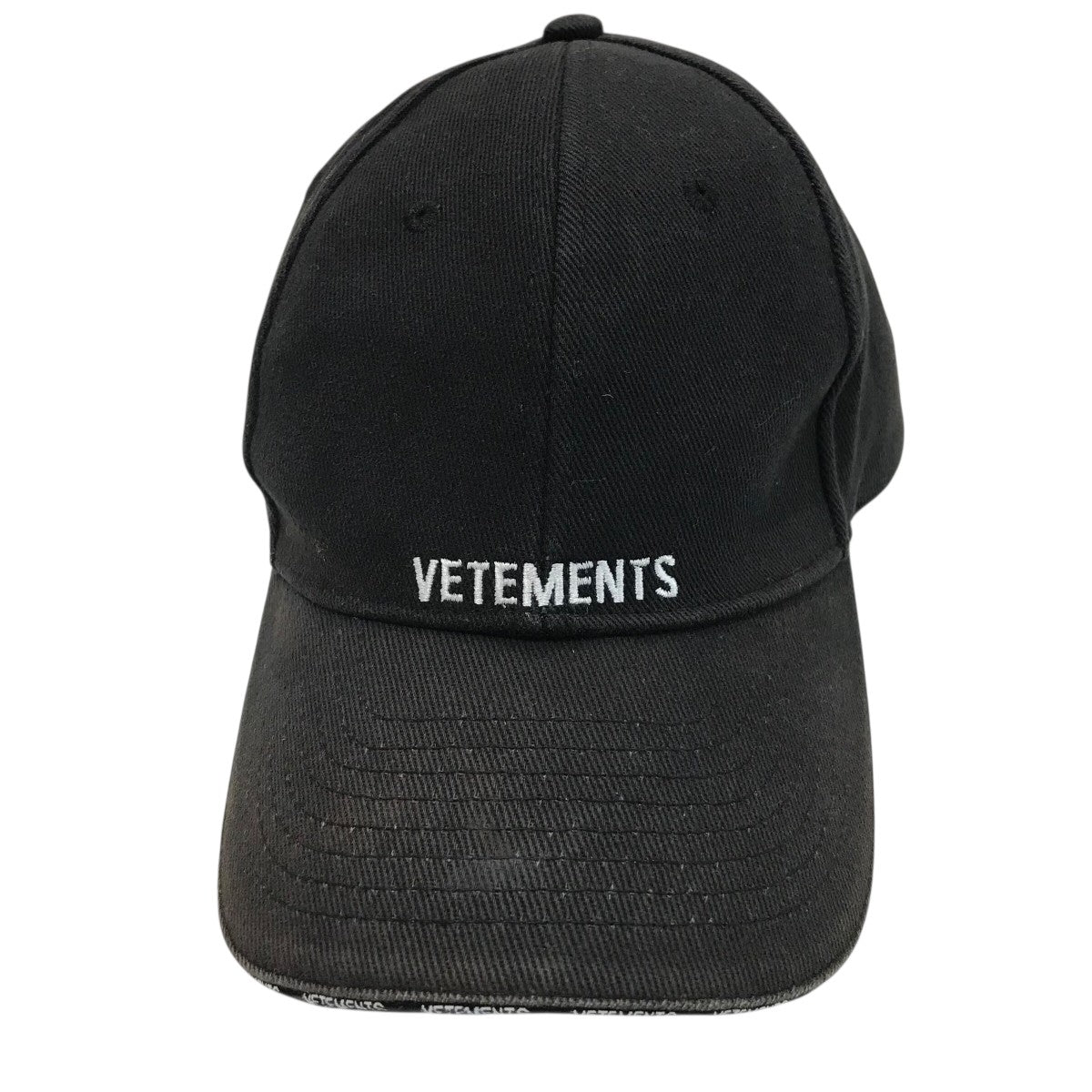 VETEMENTS(ヴェトモン) キャップWSS18AC17 WSS18AC17 ブラック サイズ