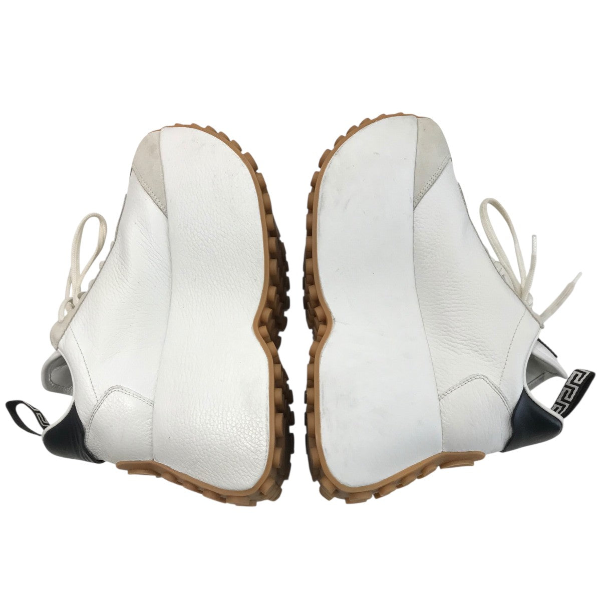 VERSACE(ヴェルサーチ) プラットフォームスニーカー ホワイト サイズ