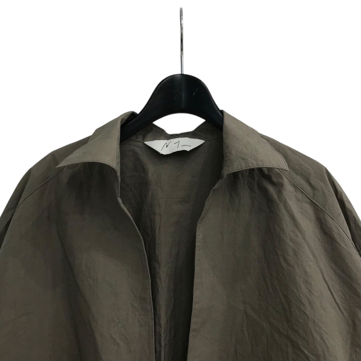 トップス ANCELLM : SKIPPER LONG LS SHIRT ANC-SH30 ANCELLM(アンセルム) 「SKIPPER LONG LS SHIRT」スキッパー