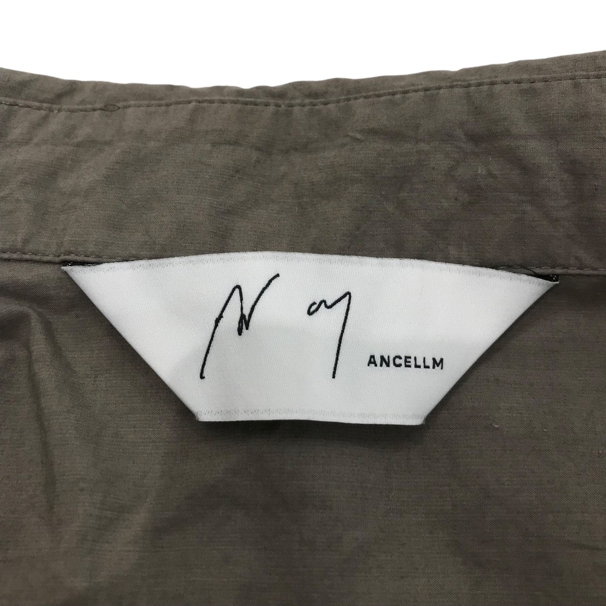 トップス ANCELLM : SKIPPER LONG LS SHIRT ANC-SH30 ANCELLM(アンセルム) 「SKIPPER LONG LS SHIRT」スキッパー