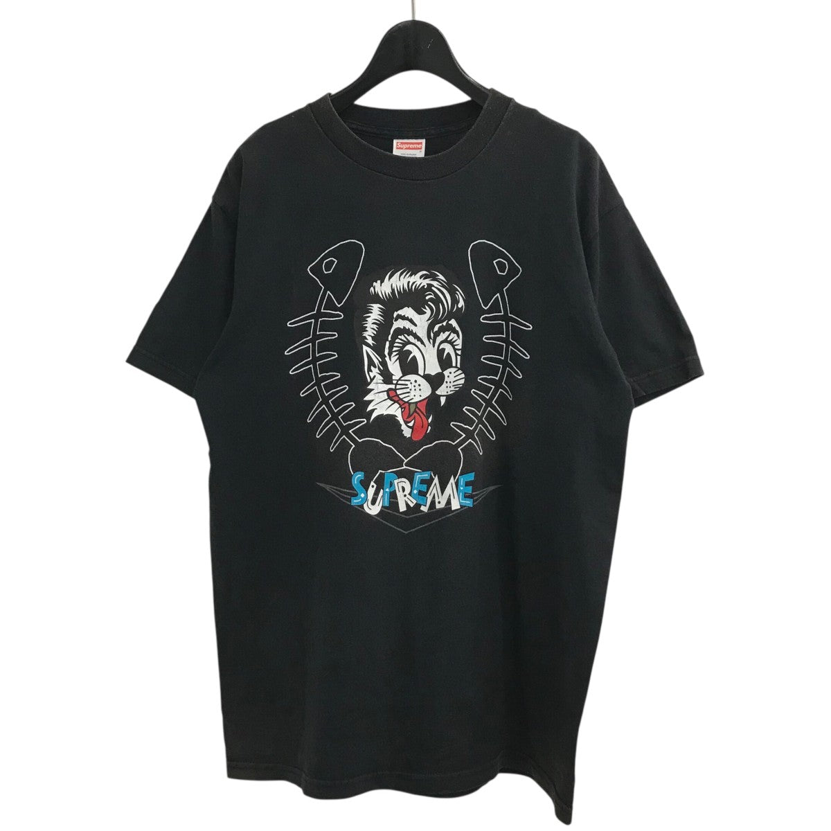 supreme ロンT 総柄　マシンガン 古着 17SS USA製 Supreme 「Automatic Tee」 マシンガン