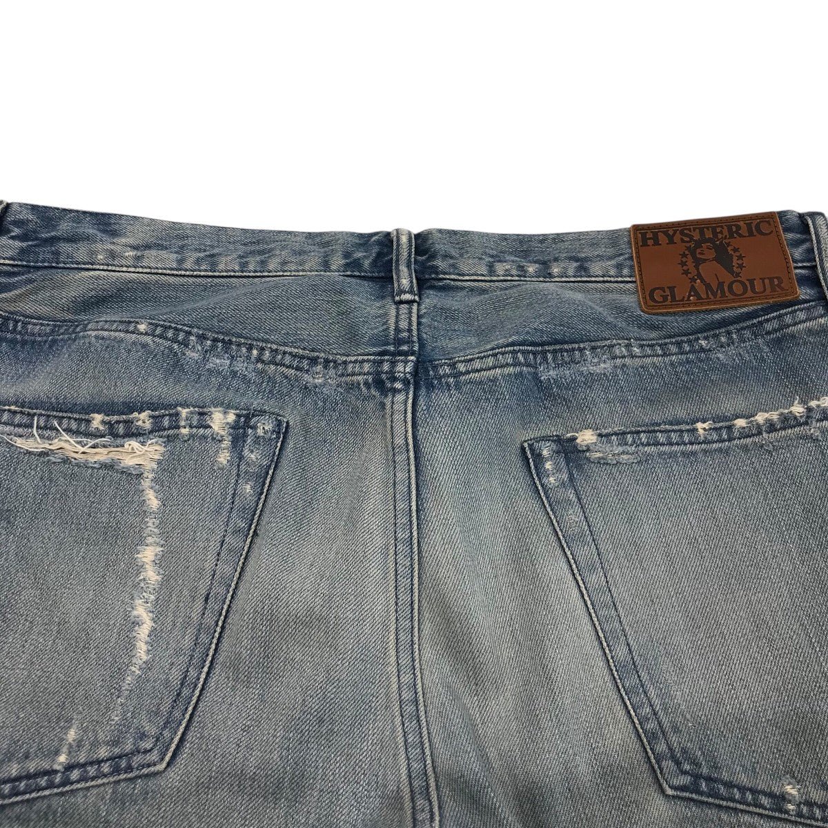 HYSTERIC GLAMOUR スタッズ デニムパンツ スリムストレート 32 Hysteric Glamour(ヒステリックグラマー) スタッズデニムパンツ