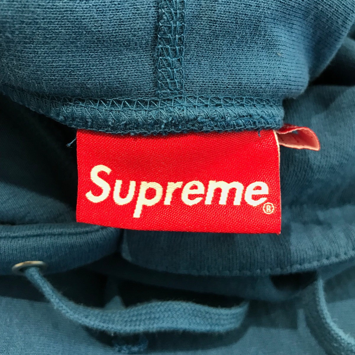 クリーニング済 シュプリーム 23AW ボックスロゴ パーカー Mサイズ ブルー SUPREME シュプリーム 23AW Box Logo Hooded Sweatshirt Blue