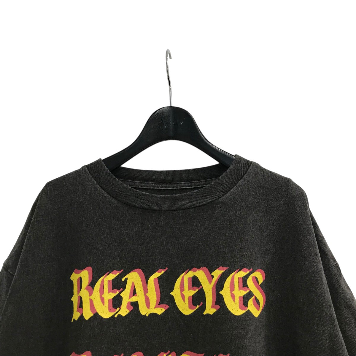 24AW「PRINTED TEE SHIRTS REALIZE」ヴィンテージ加工Tシャツ242LM CT01